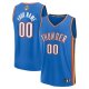 Youth Oklahoma City Thunder Fanatics Blue 2025 NBA Finals Fast Break Custom Icon Edition Jersey