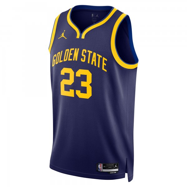 Unisex Golden State Warriors Draymond Green Jordan Brand Navy Swingman Jersey - Statement Edition